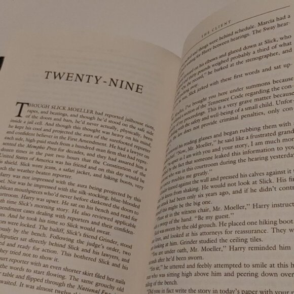 3/$13 The Client by John Grisham 1993 adult fiction book - Picture 9 of 9